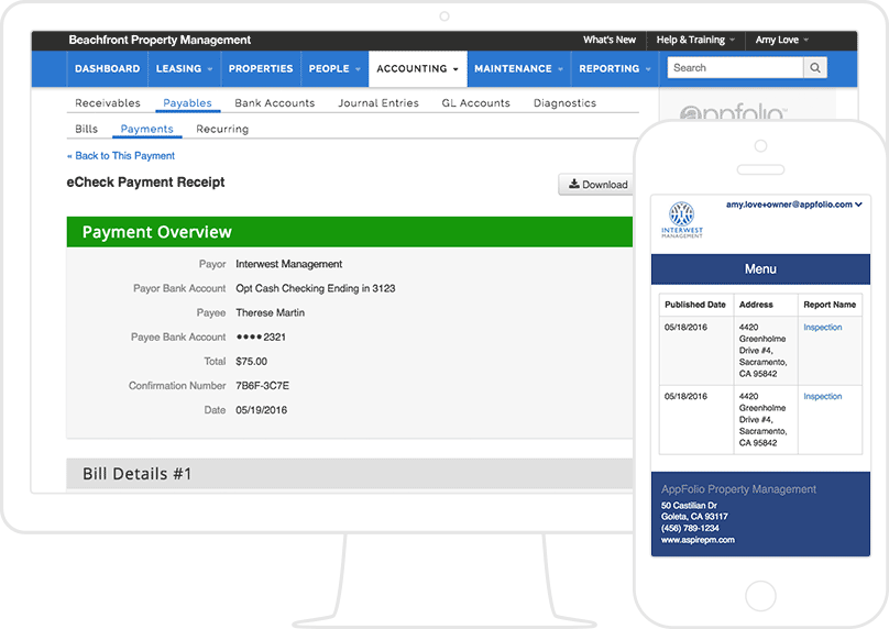 Commercial Property Management Software Appfolio